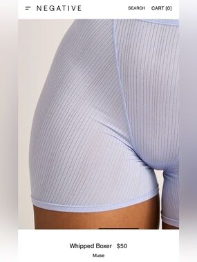 NEGATIVE UNDERWEAR Whipped Boxer Muse